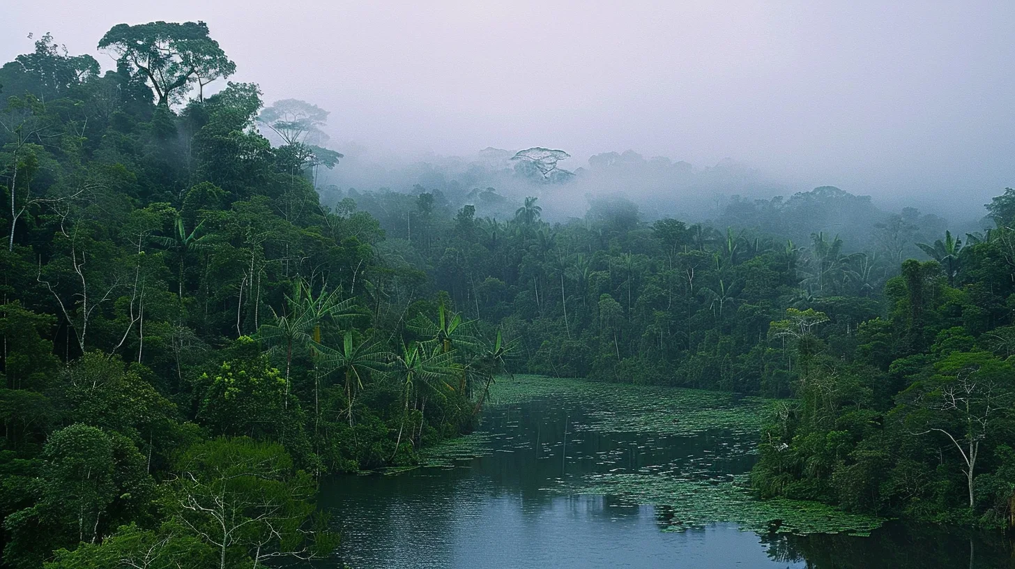Explorez les majestueux arbres de la réserve d'Andasibe-Mantadia à Madagascar.
